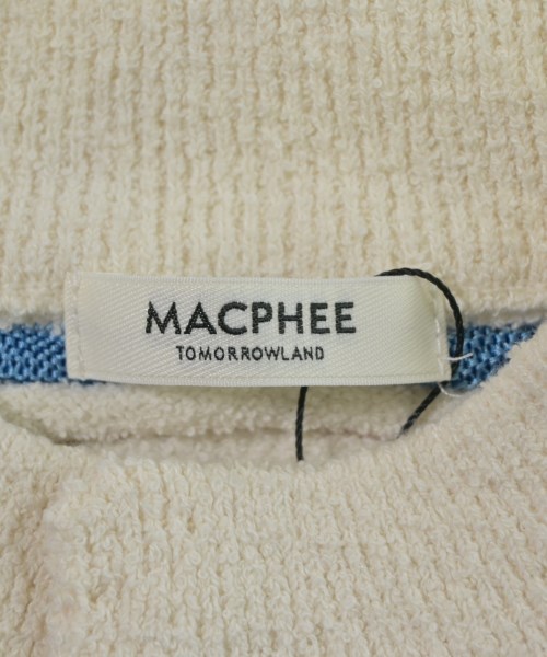 MACPHEE（マカフィー）ベスト 白 サイズ:S レディース/2200665858512