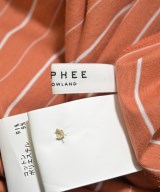 MACPHEE（マカフィー）シャツワンピース オレンジ サイズ:36(M位) レディース/2200669447101