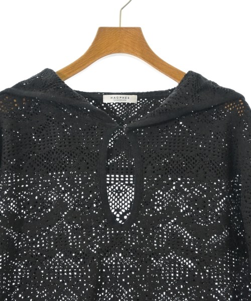 MACPHEE（マカフィー）カジュアルシャツ 黒 サイズ:36(M位) レディース/2200670437023