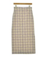 MACPHEE（マカフィー）ロング・マキシ丈スカート 紫 サイズ:36(M位) レディース/2200666165022