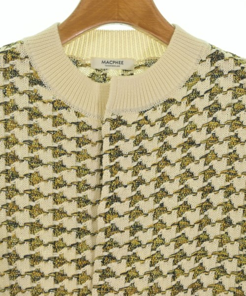 MACPHEE（マカフィー）カーディガン 白 サイズ:S レディース/2200667817128