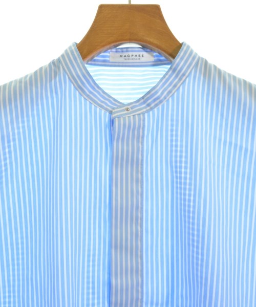 MACPHEE（マカフィー）ブラウス 青 サイズ:36(M位) レディース/2200667817135