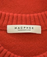 MACPHEE（マカフィー）ニット・セーター 赤 サイズ:M レディース/2200666507013