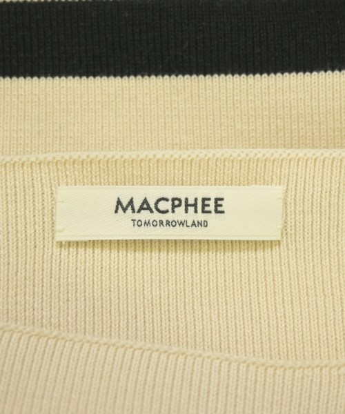 MACPHEE（マカフィー）ニット・セーター 白 サイズ:S レディース/2200671518035