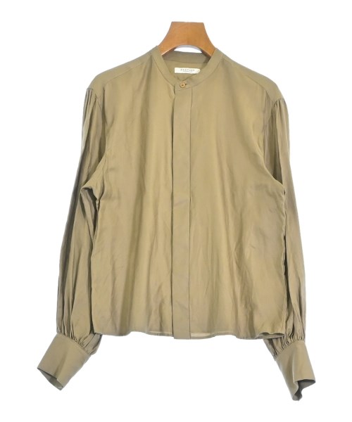 MACPHEE(マカフィー)カジュアルシャツ 茶 サイズ:36(M位)/2200666115058