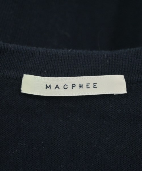 MACPHEE（マカフィー）カーディガン 紺 サイズ:S レディース/2200666957061