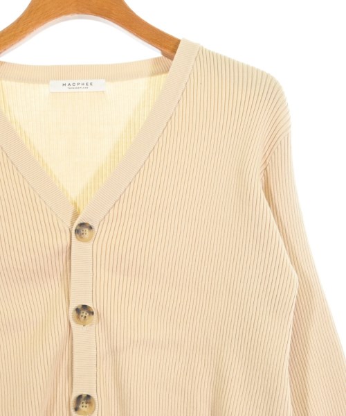 MACPHEE（マカフィー）カーディガン ベージュ サイズ:S レディース/2200672036095
