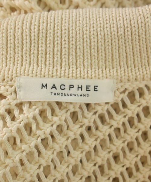 MACPHEE（マカフィー）ニット・セーター 白 サイズ:S レディース/2200723092186