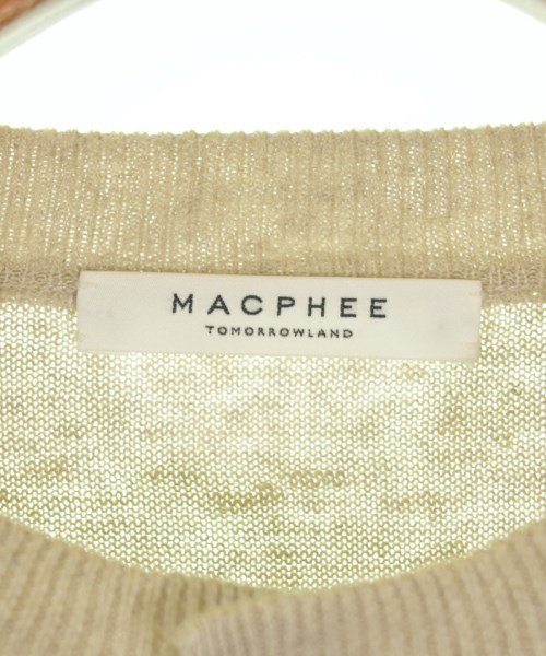 MACPHEE（マカフィー）カーディガン ベージュ サイズ:S レディース/2200723611059