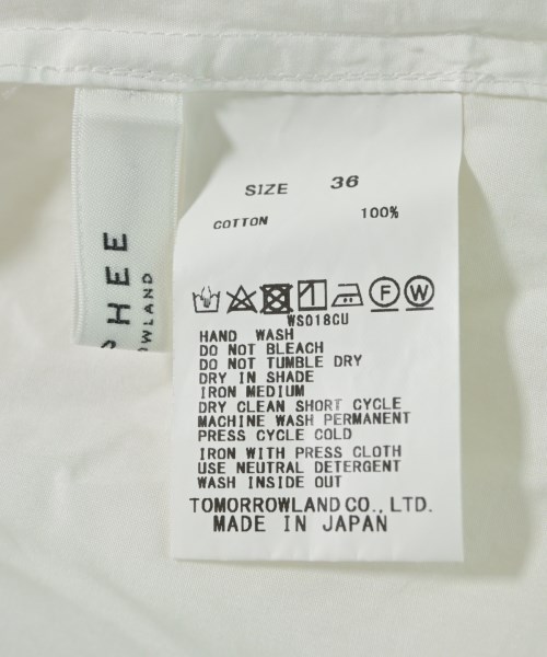 MACPHEE（マカフィー）ブラウス 白 サイズ:36(M位) レディース/2200723611097