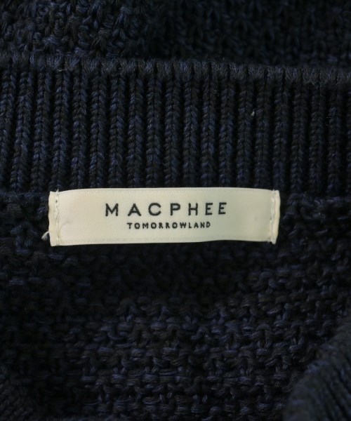 MACPHEE（マカフィー）カーディガン 紺 サイズ:S レディース/2200723961031