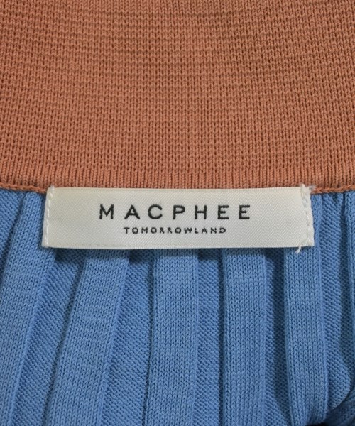 MACPHEE（マカフィー）カーディガン 青 サイズ:S レディース/2200728666054