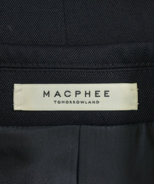 MACPHEE（マカフィー）ジャケット 紺 サイズ:36(M位) レディース/2200722795217