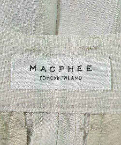 MACPHEE（マカフィー）スラックス ベージュ サイズ:34(XXS位) レディース/2200723826132