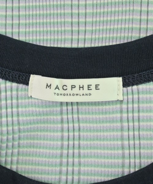 MACPHEE（マカフィー）タンクトップ 緑 サイズ:S レディース/2200730683032