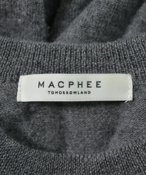 MACPHEE（マカフィー）ニット・セーター グレー サイズ:S レディース/2200717865048