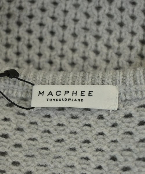 MACPHEE（マカフィー）ニット・セーター グレー サイズ:S レディース/2200723508069