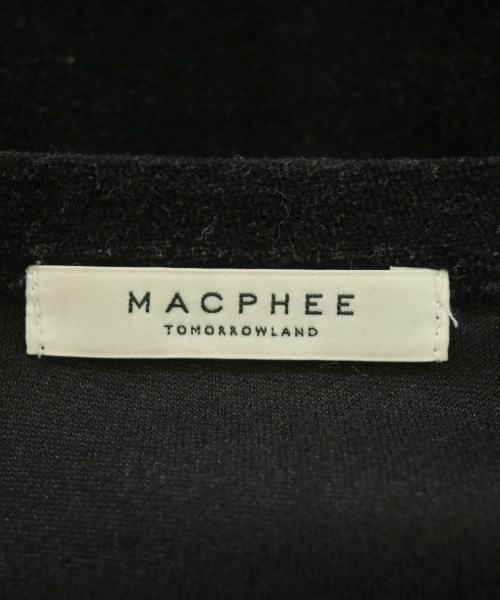 MACPHEE（マカフィー）カーディガン 黒 サイズ:S レディース/2200727573032