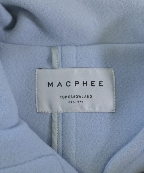 MACPHEE（マカフィー）ダッフルコート 青 サイズ:38(L位) レディース/2200731960026