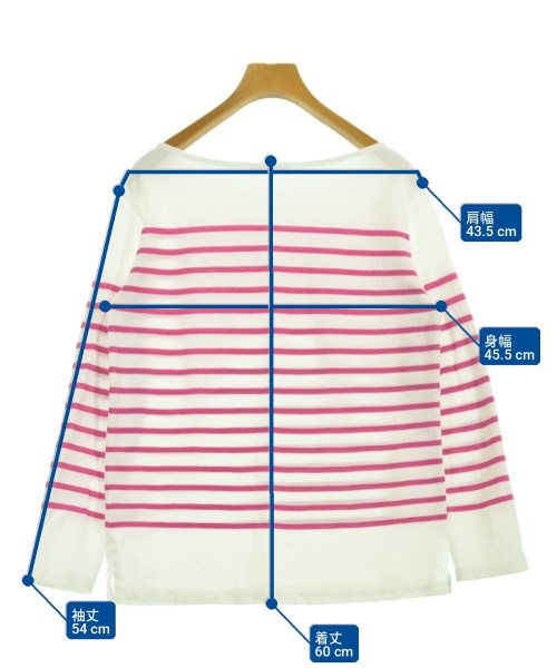 MACPHEE（マカフィー）Tシャツ・カットソー 白 サイズ:M レディース/2200726957031