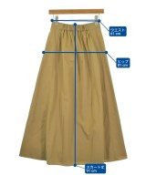 MACPHEE（マカフィー）ロング・マキシ丈スカート ベージュ サイズ:34(S位) レディース/2200733312069