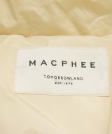 MACPHEE（マカフィー）ダウンジャケット/ダウンベスト 黄 サイズ:F レディース/2200725448028