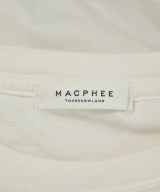MACPHEE（マカフィー）Tシャツ・カットソー 白 サイズ:S レディース/2200733893155