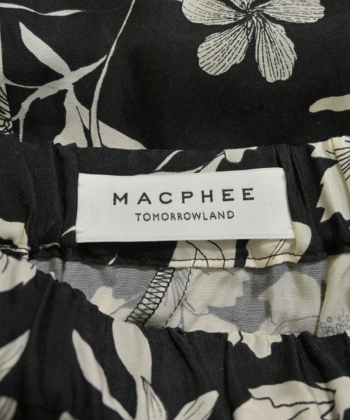 MACPHEE（マカフィー）ロング・マキシ丈スカート 黒 サイズ:34(S位) レディース/2200726460333