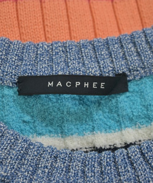 MACPHEE（マカフィー）ニット・セーター 青 サイズ:S レディース/2200734784049