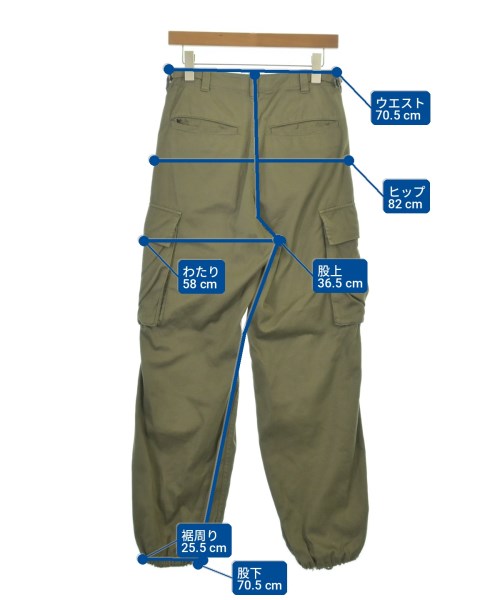 MACPHEE（マカフィー）カーゴパンツ カーキ サイズ:36(M位) レディース/2200735076051