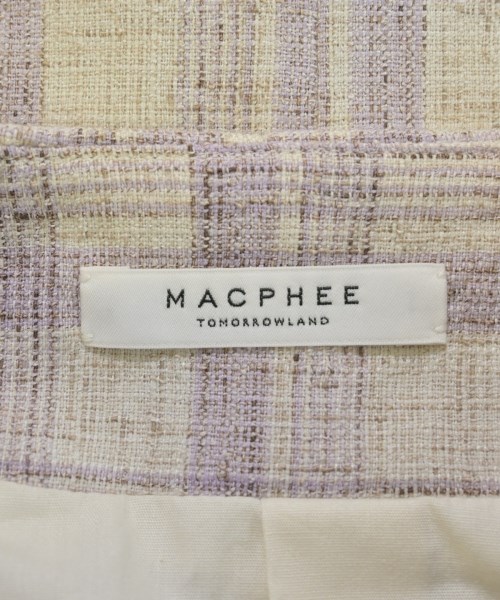 MACPHEE（マカフィー）ジャケット 紫 サイズ:36(M位) レディース/2200735180161