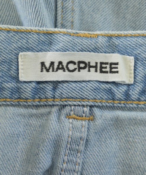 MACPHEE（マカフィー）デニムパンツ 青 サイズ:32(XS位) レディース/2200735814035