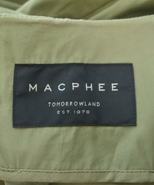 MACPHEE（マカフィー）トレンチコート カーキ サイズ:36(M位) レディース/2200726401053