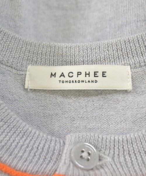 MACPHEE（マカフィー）カーディガン グレー サイズ:M レディース/2200736290043