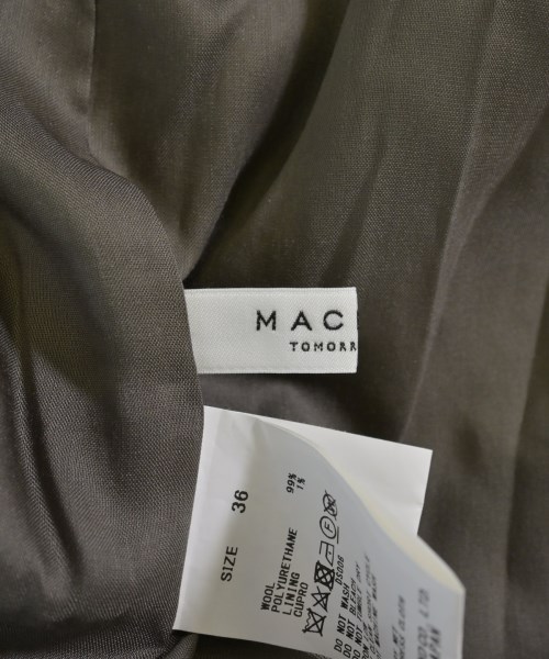 MACPHEE（マカフィー）ワンピース 緑 サイズ:36(M位) レディース/2200736019040
