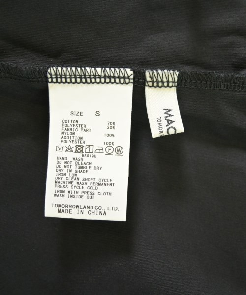 MACPHEE（マカフィー）Tシャツ・カットソー 黒 サイズ:S レディース/2200716382096