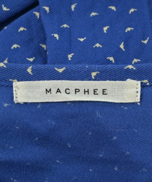 MACPHEE（マカフィー）カジュアルシャツ 青 サイズ:S レディース/2200716625070