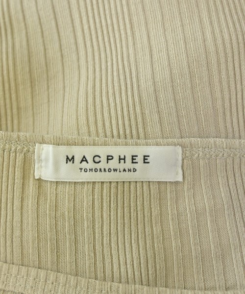 MACPHEE（マカフィー）ニット・セーター ベージュ サイズ:S レディース/2200717175079
