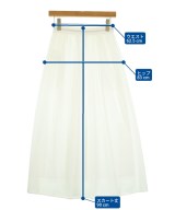 MACPHEE（マカフィー）ロング・マキシ丈スカート 白 サイズ:34(S位) レディース/2200720120011