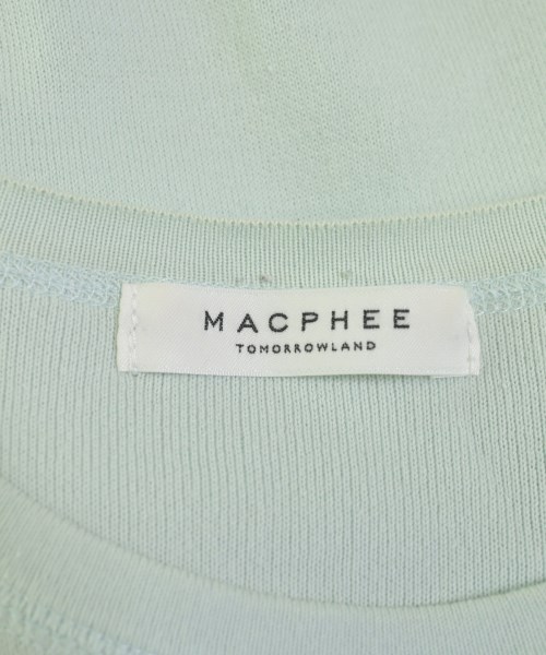 MACPHEE（マカフィー）Tシャツ・カットソー 青 サイズ:S レディース/2200716299028