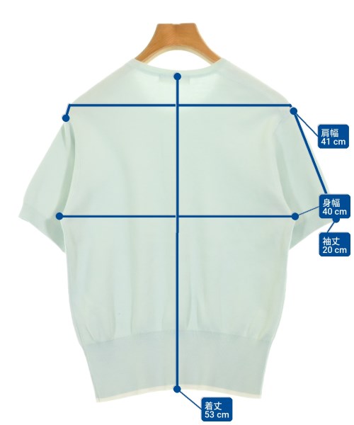 MACPHEE（マカフィー）Tシャツ・カットソー 青 サイズ:S レディース/2200716299028