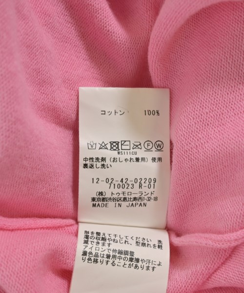 MACPHEE（マカフィー）ニット・セーター ピンク サイズ:S レディース/2200716893042