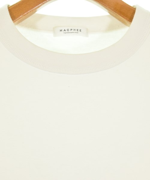MACPHEE（マカフィー）Tシャツ・カットソー 白 サイズ:S レディース/2200716893059