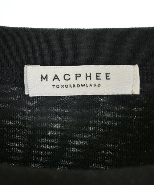 MACPHEE（マカフィー）Tシャツ・カットソー 黒 サイズ:S レディース/2200716893066