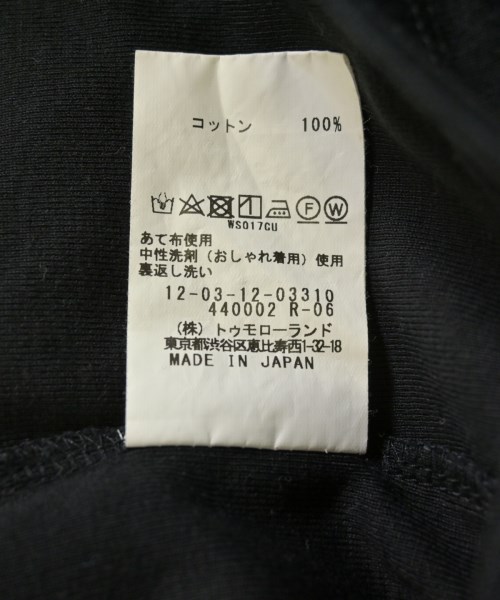 MACPHEE（マカフィー）Tシャツ・カットソー 黒 サイズ:S レディース/2200716893066