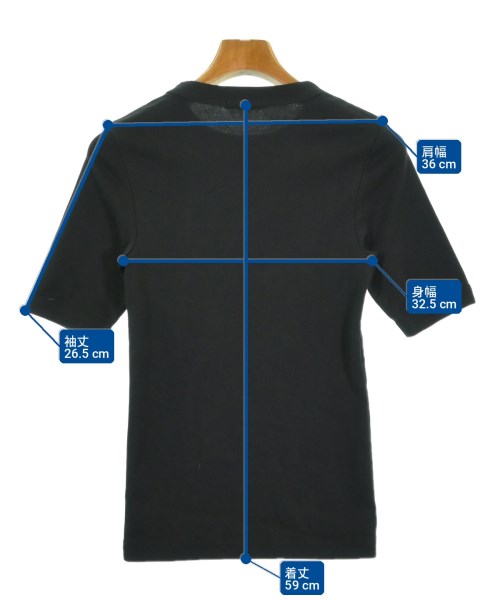 MACPHEE（マカフィー）Tシャツ・カットソー 黒 サイズ:S レディース/2200716893066