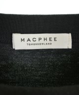 MACPHEE（マカフィー）Tシャツ・カットソー 黒 サイズ:S レディース/2200716893066