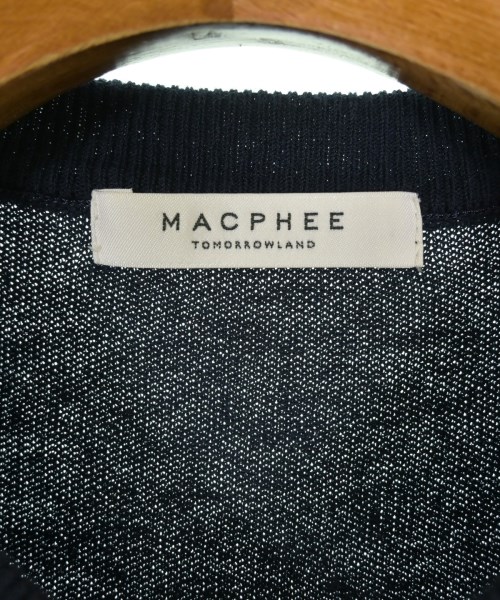 MACPHEE（マカフィー）カーディガン 紺 サイズ:S レディース/2200717745043