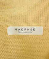 MACPHEE（マカフィー）ニット・セーター 黄 サイズ:36(M位) レディース/2200720744118
