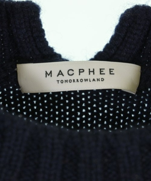 MACPHEE（マカフィー）ニット・セーター 黒 サイズ:S レディース/2200720764017